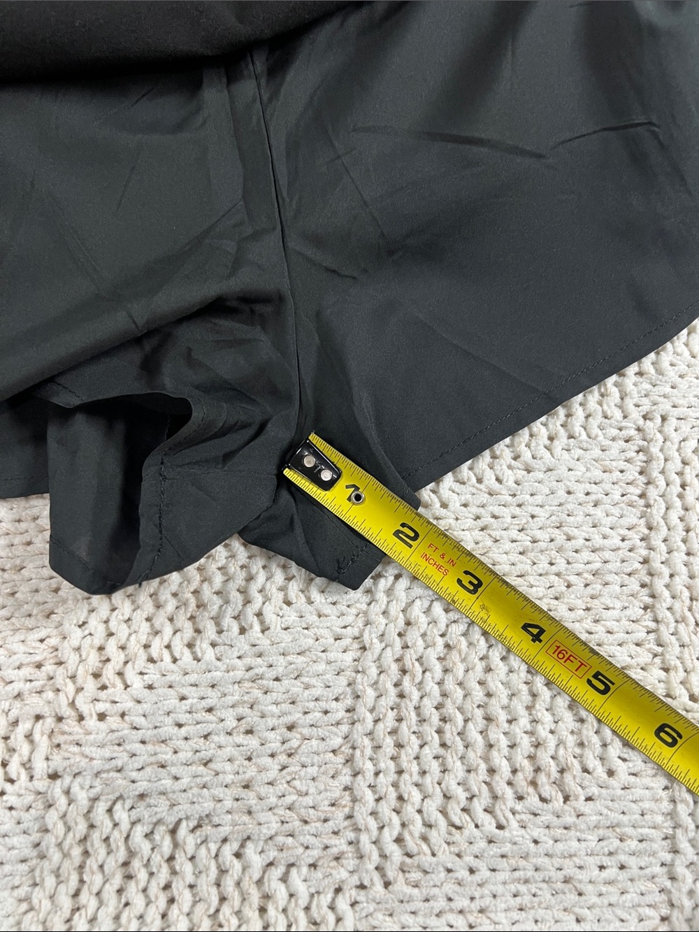 Abercrombie & Fitch Faux Leather Skort - Picture 9 of 9